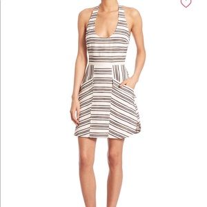 ALC Hudson Fitted Halter Dress